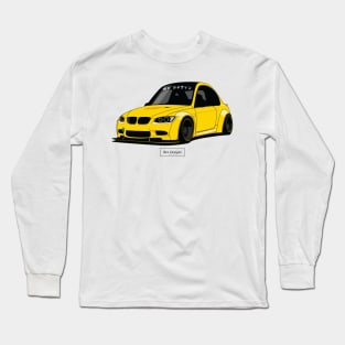 BMW E92 (Yellow) Long Sleeve T-Shirt